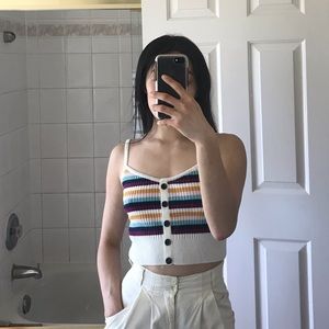 American Eagle Knit Tank - cropped